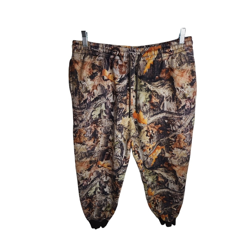 LCKR Jogger Sweatpants Men XL Multicolor Real Tree Camo Fleece Gorpcore